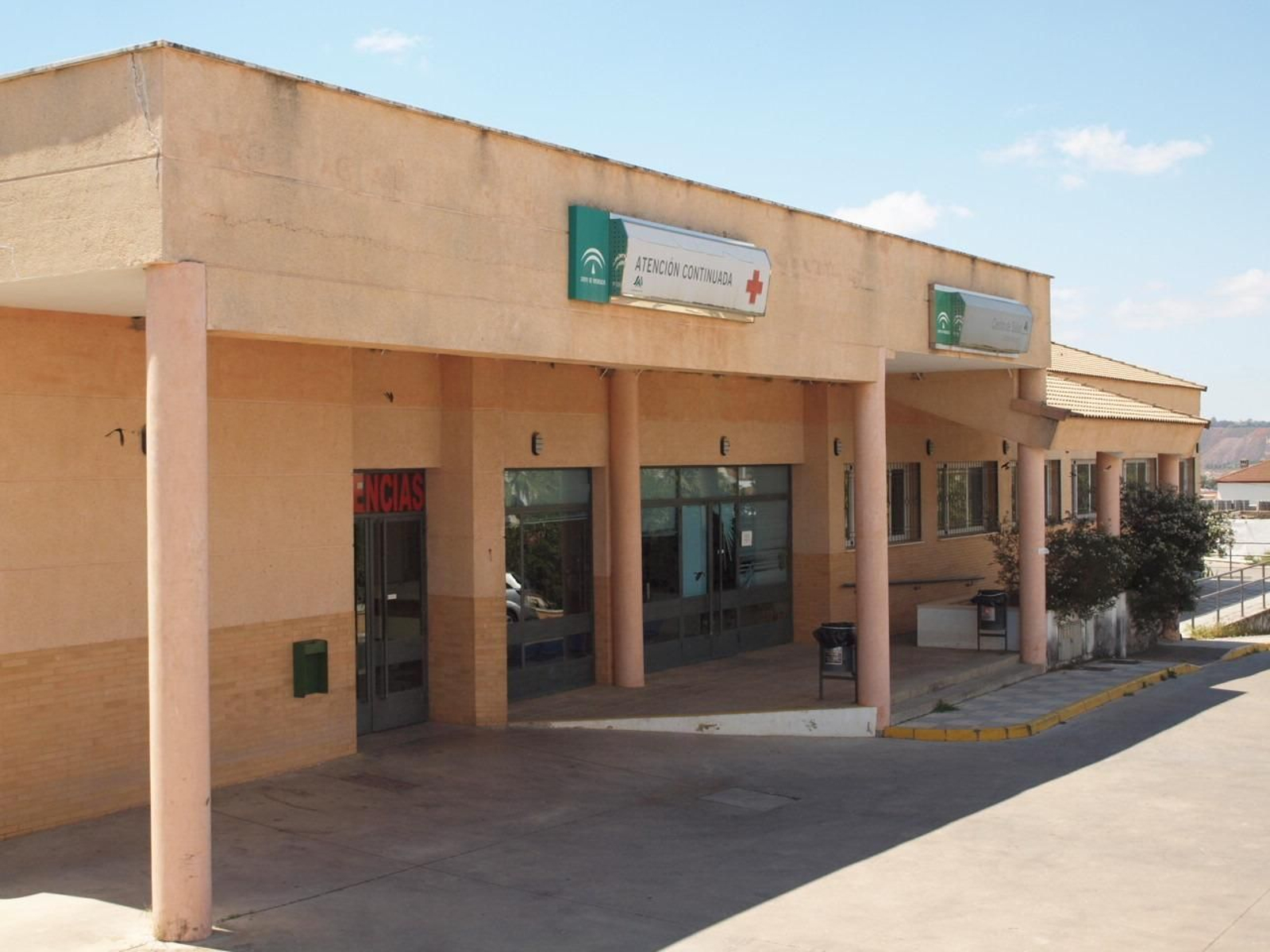 El ambulatorio de la localidad de Nerva.