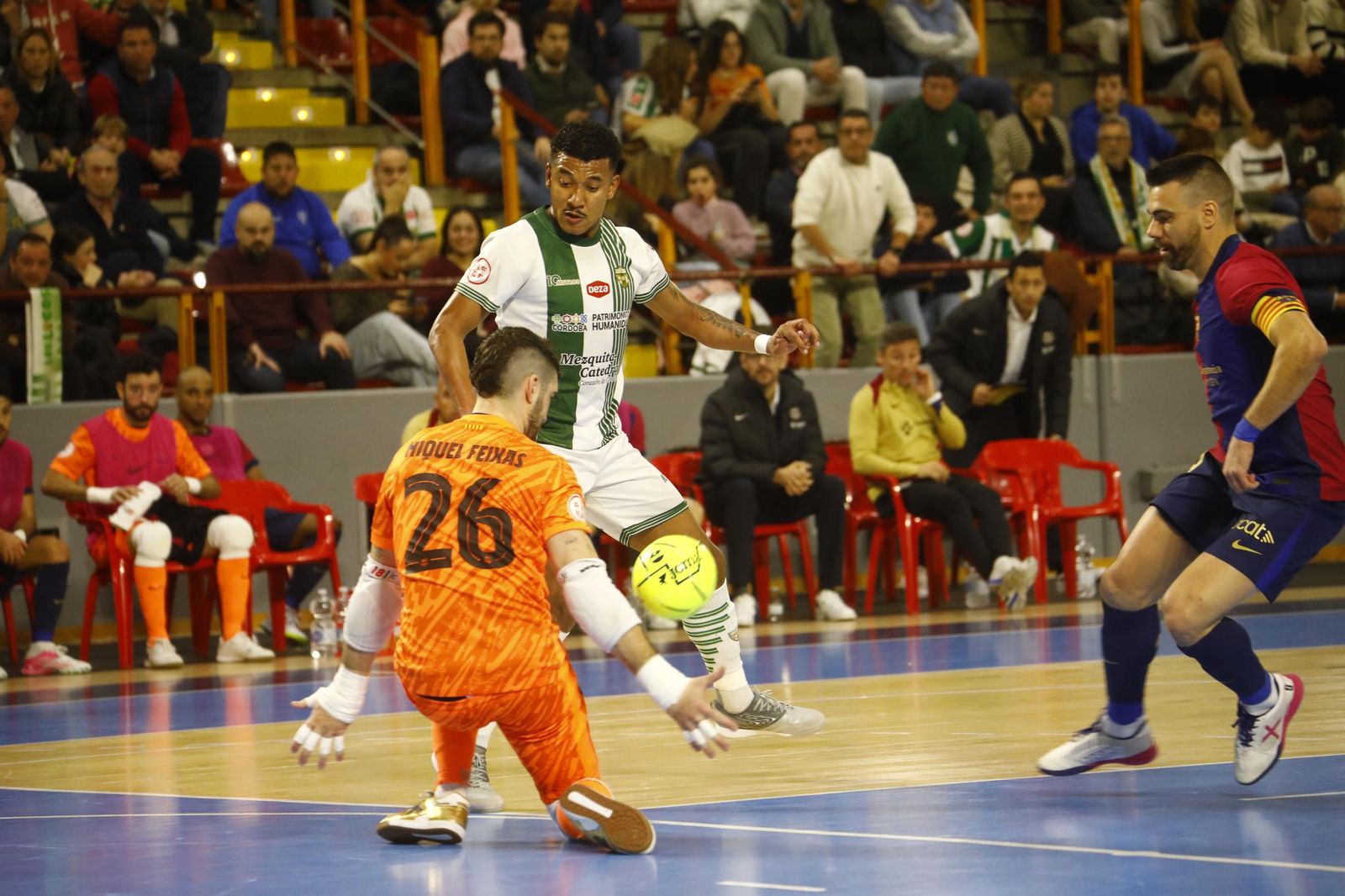 Las mejores fotos del ambiente en Vista Alegre para el Córdoba Futsal - Barça