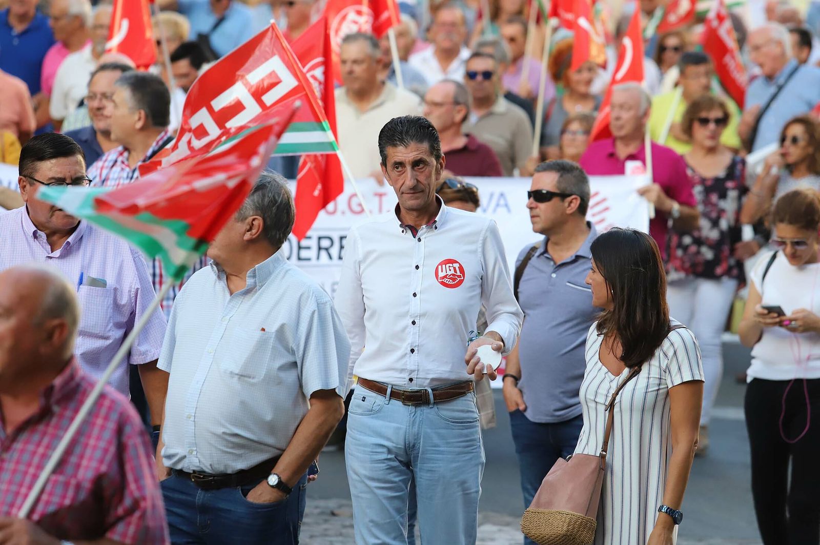 Imágenes de la manifestación "Por unas pensiones dignas"