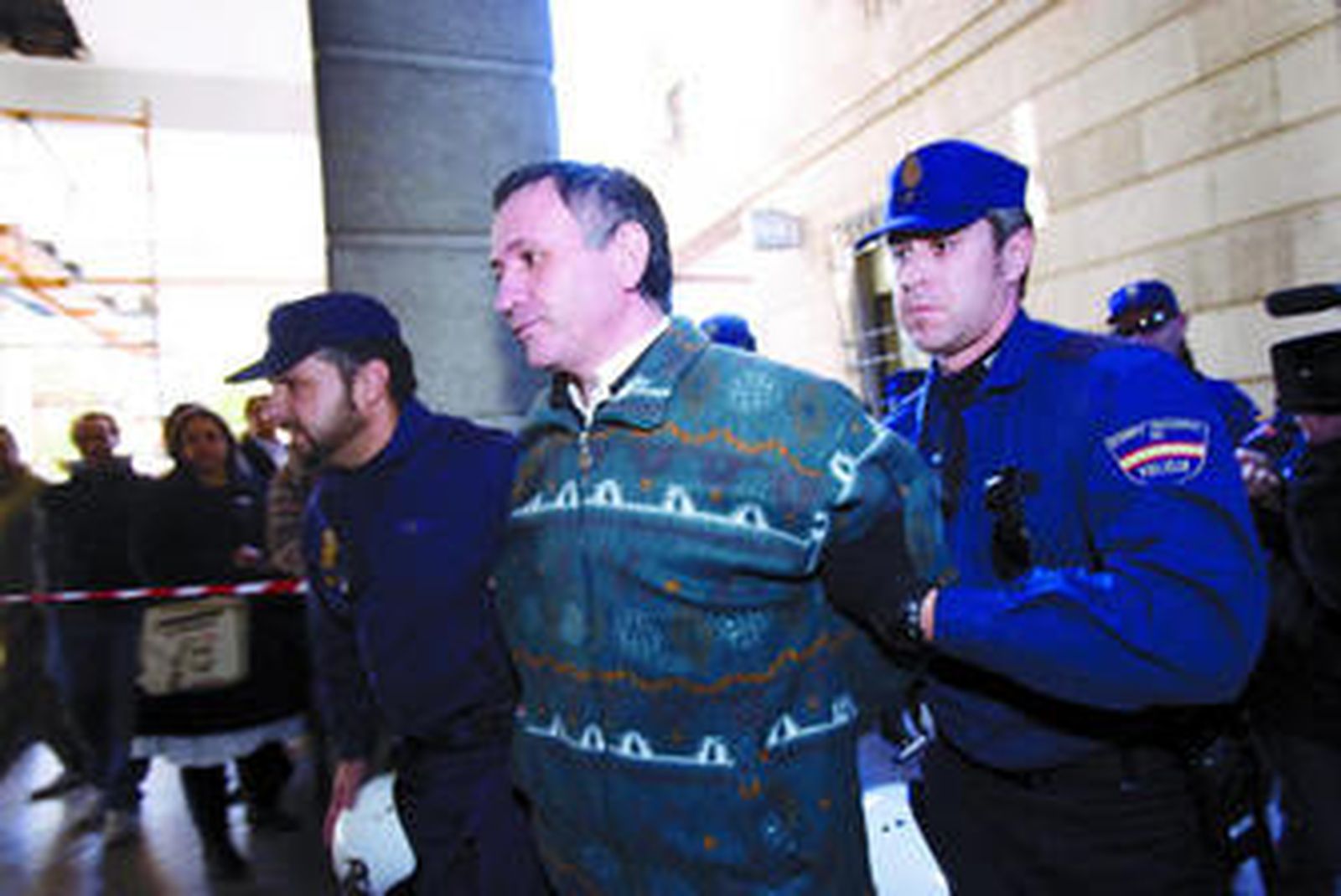 Santiago del Valle, en una vista a los juzgados.