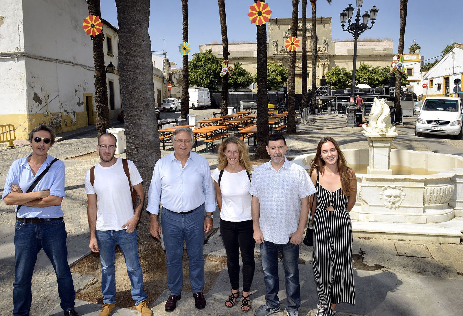 El Festival Intramuros se desarrolla durante todo el fin de semana en la plaza del Mercado.