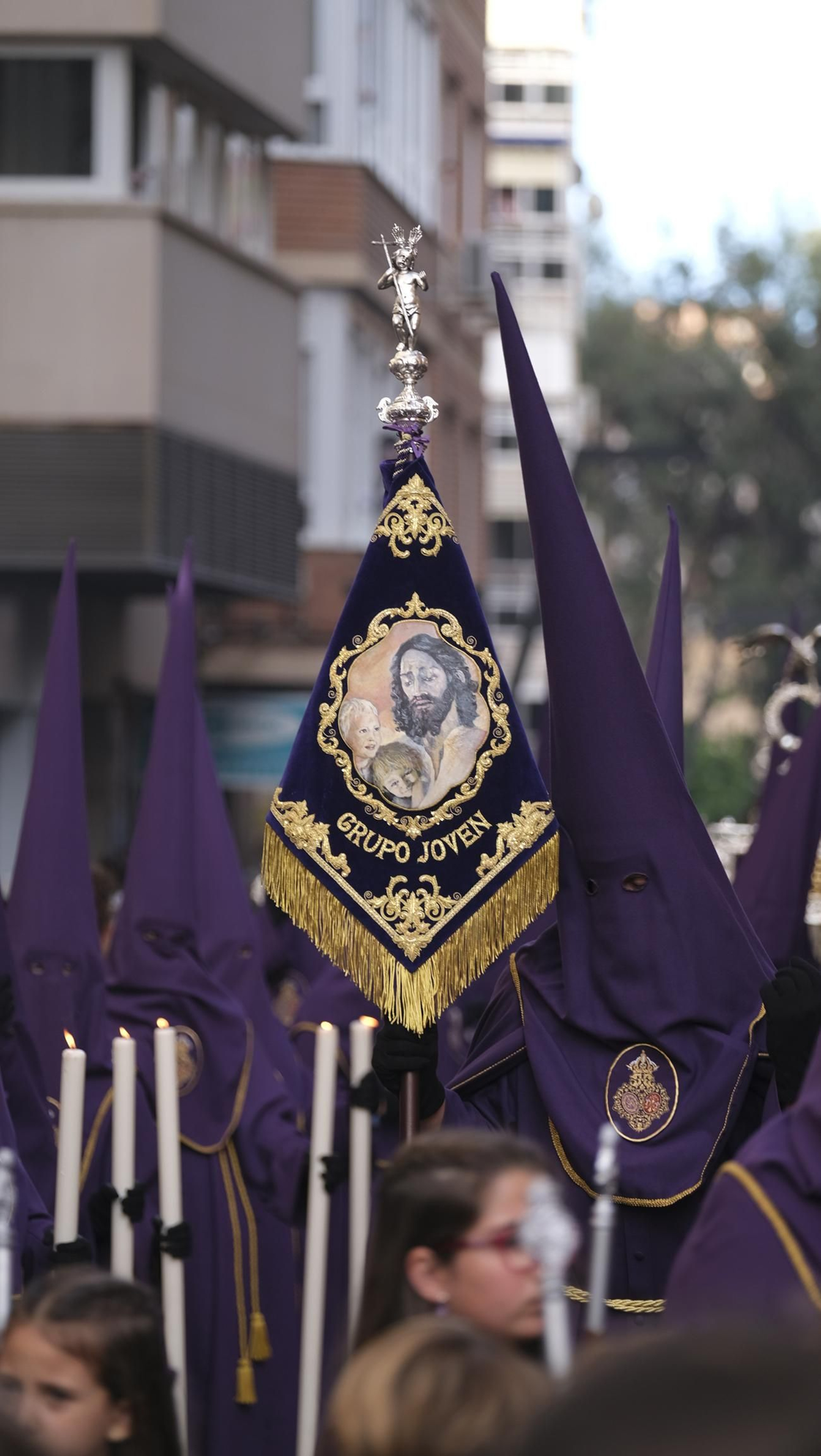 La procesión de Pasión en Almería, en imágenes