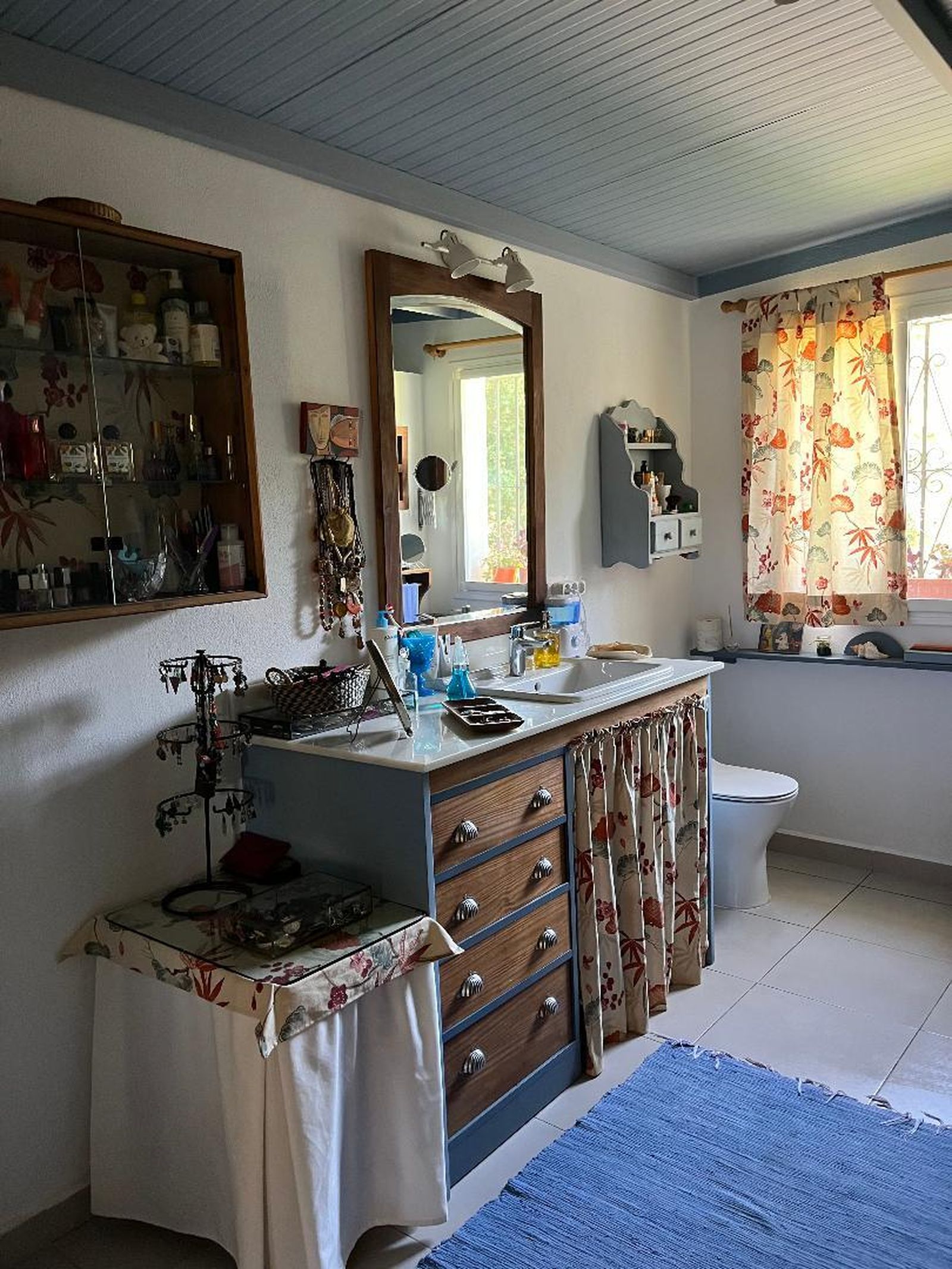 El baño de la casa.