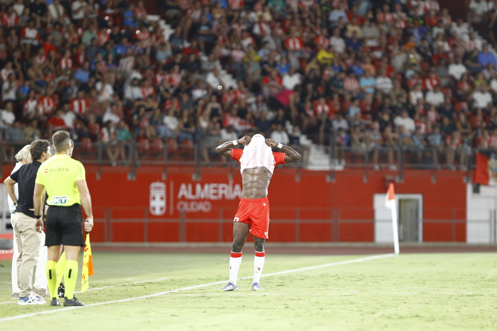 Las fotos del partido U.D. Almería-Sporting de Gijón