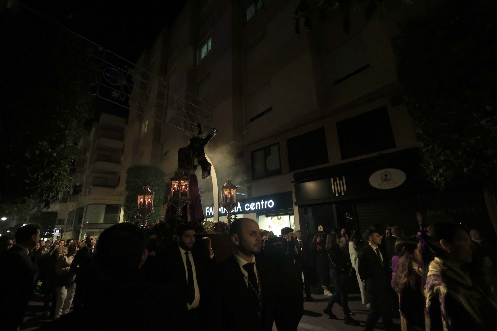 Las fotos del Nazareno en el Vía Crucis Oficial del Consejo de Hermandades de Algeciras