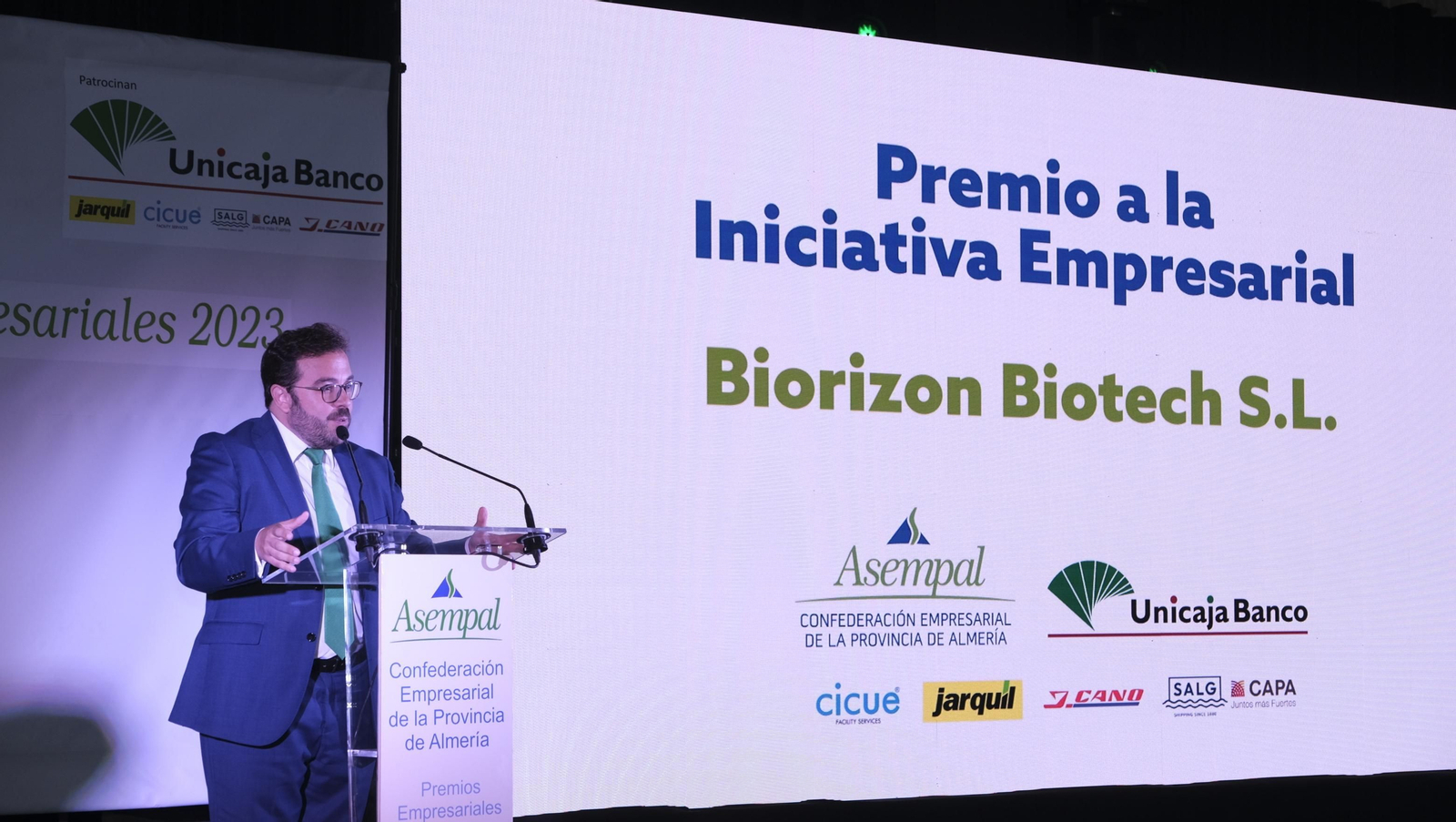 Imágenes de la gala de entrega de los Premios Asempal 2023, en el Hotel Playadulce