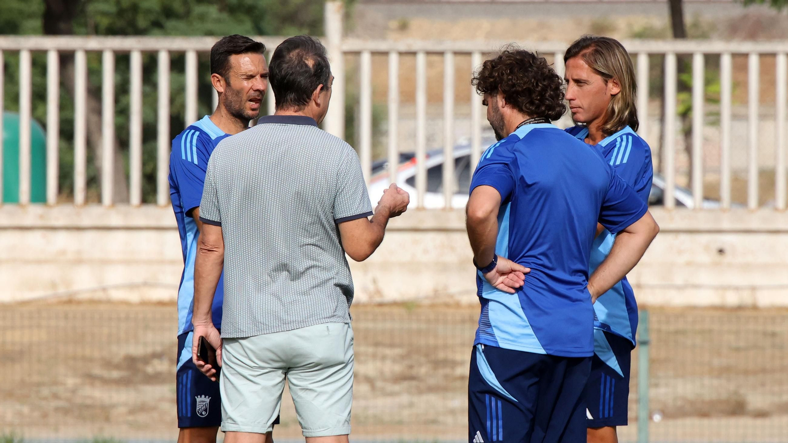 Imágenes del entrenamiento del Xerez CD en el 'Pepe Ravelo' de Chapín