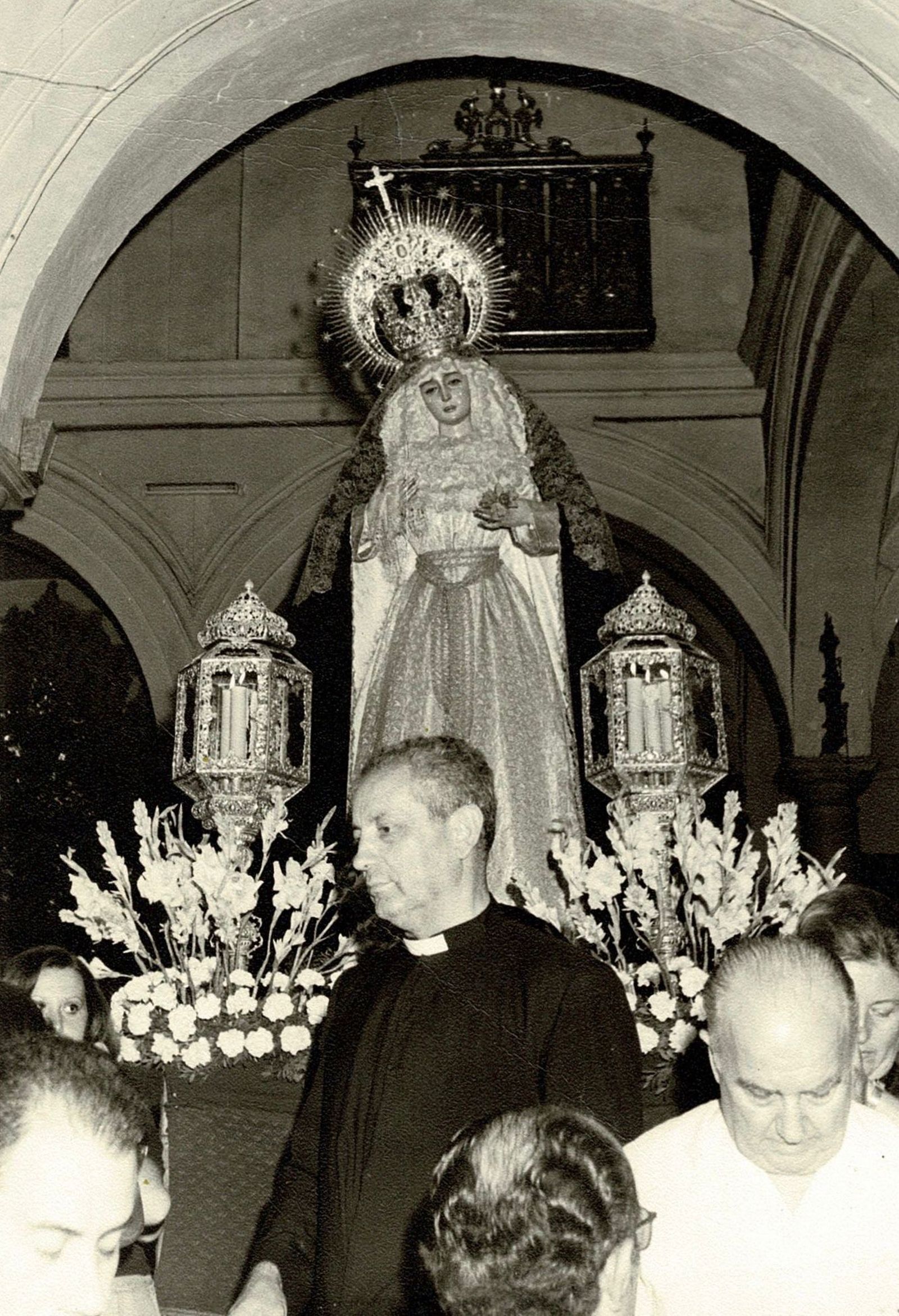 La Virgen del Subterráneo aún en el interior de la Misericordia