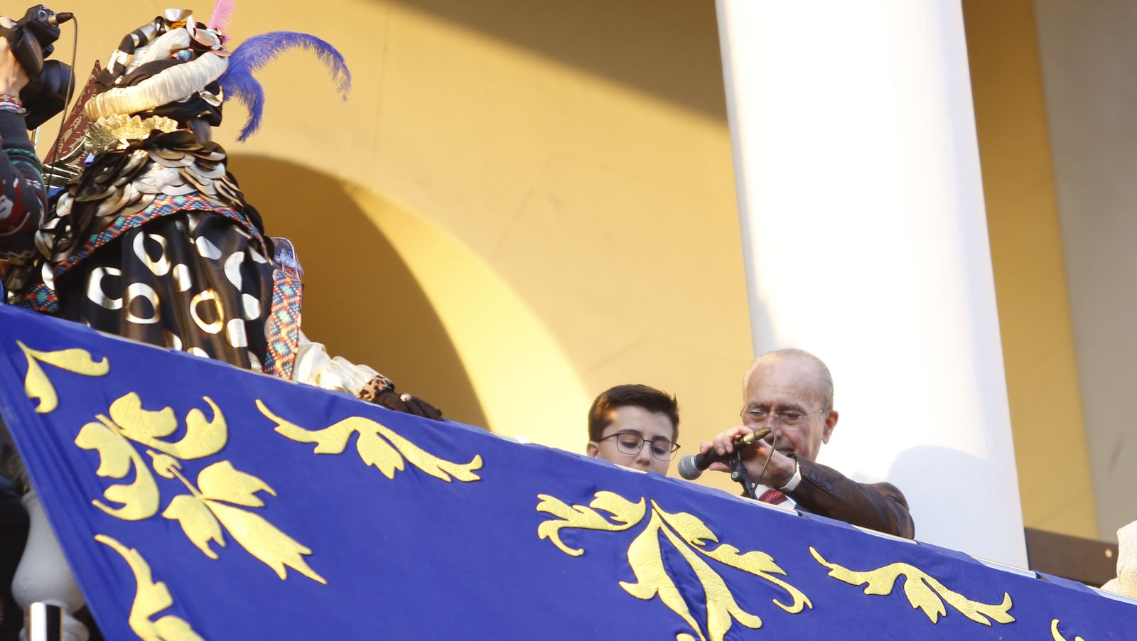 Fotos de la Cabalgata de Reyes Magos en Málaga 2020
