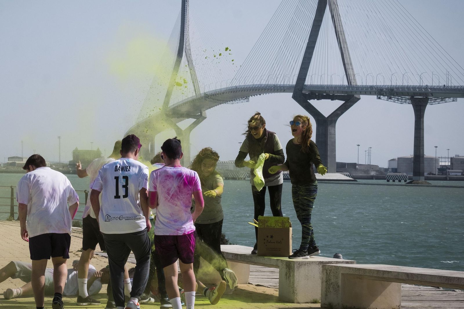 La Holi Run en imágenes