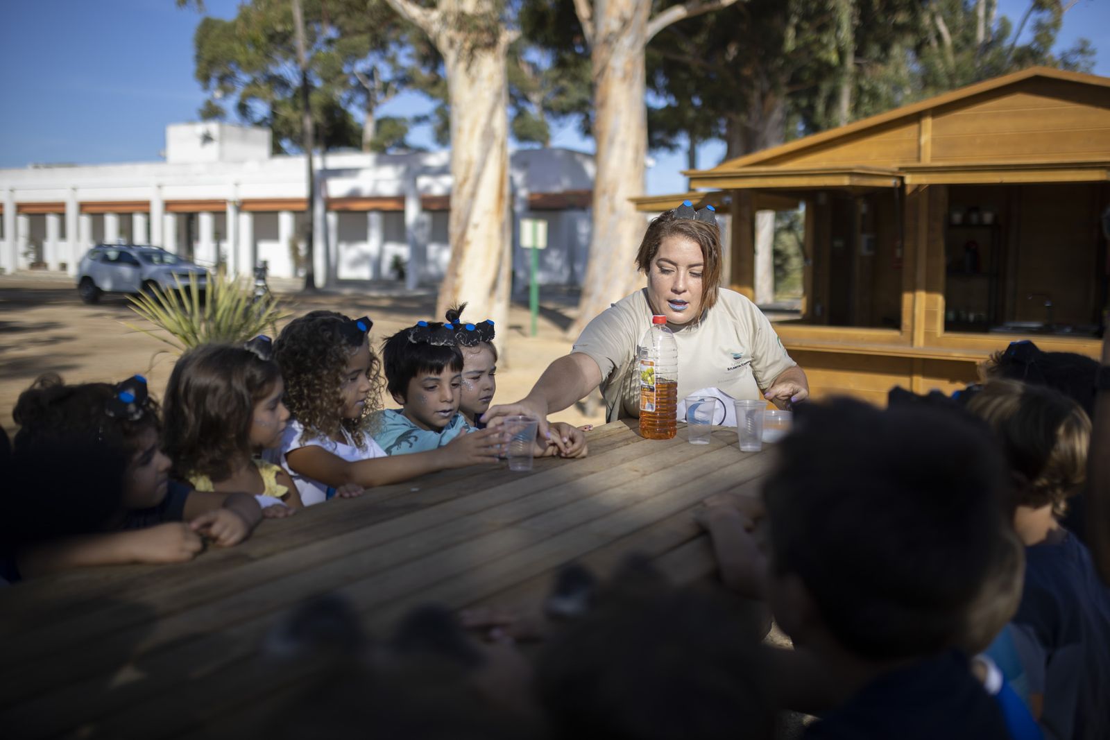 Imágenes de la clausura de la Escuela de Exploradores en Marismas del Odiel