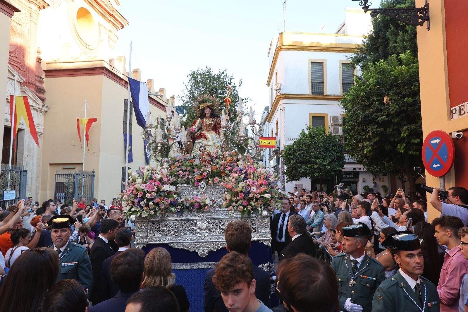 Las imágenes de la procesión de la Divina Pastora de Triana