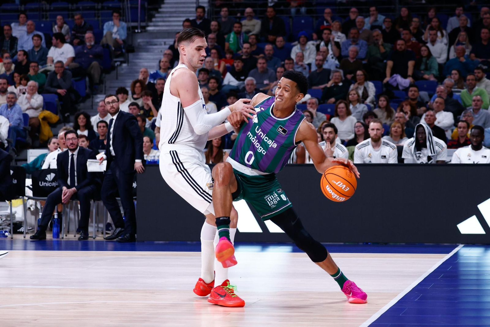 El Real Madrid-Unicaja, en fotos