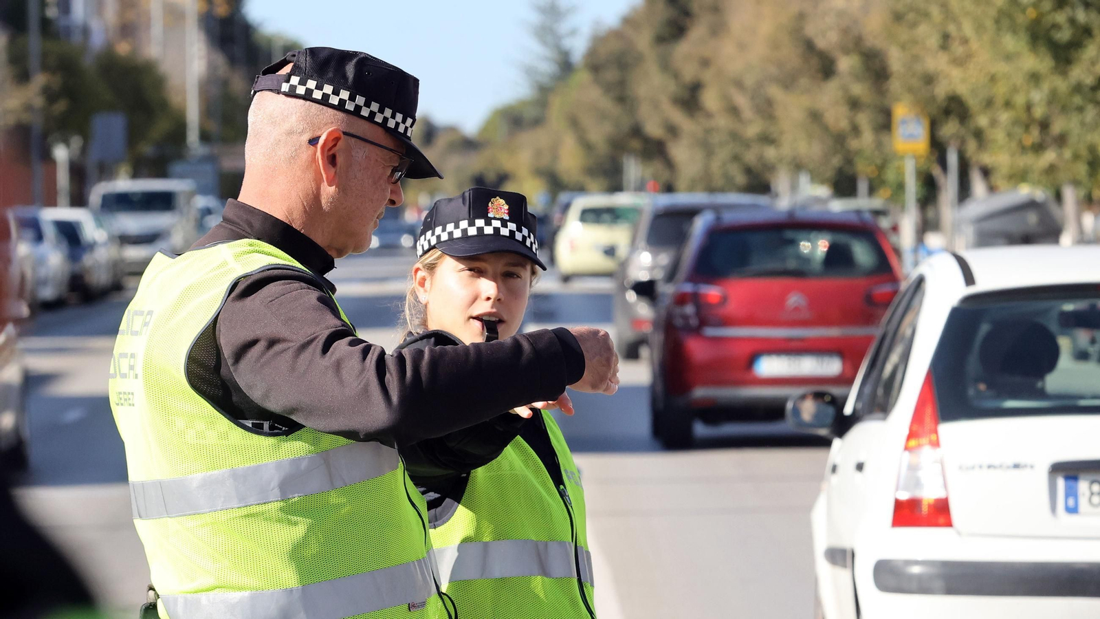 Así practican los nuevos Policías Locales de Jerez