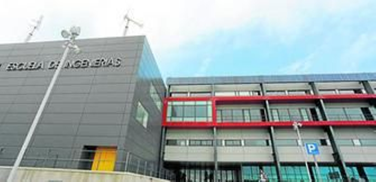 Vista del Complejo de Ingenierías, en la ampliación del Campus de Teatinos.