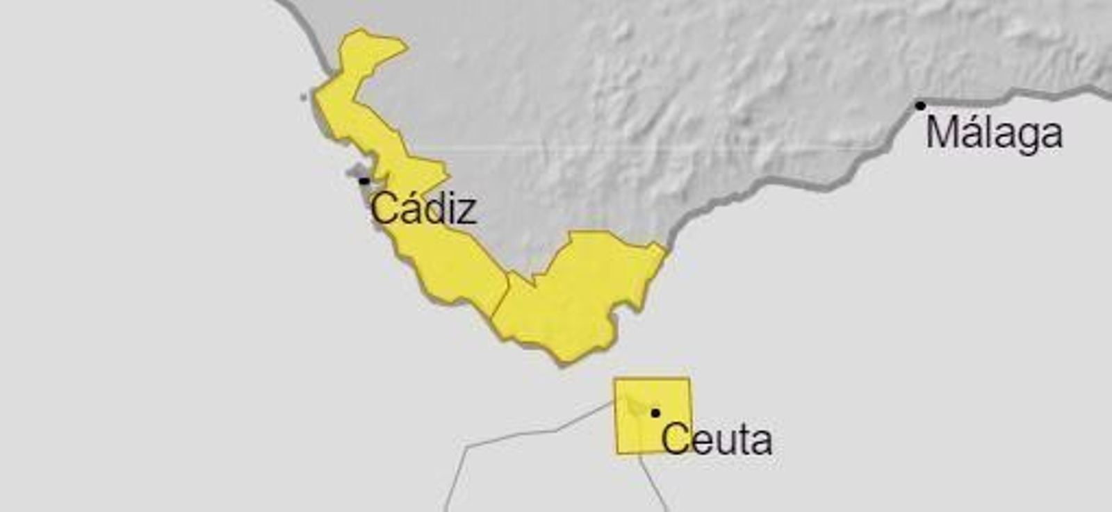 Predicción de Aemet para este miércoles.