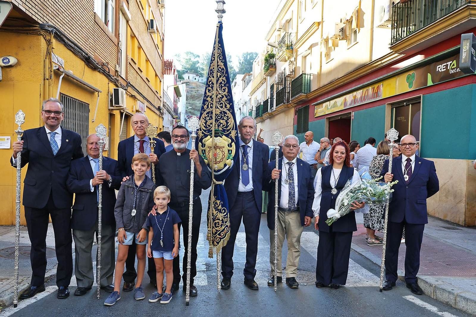 Imágenes de la bajada de la Virgen de la Cinta