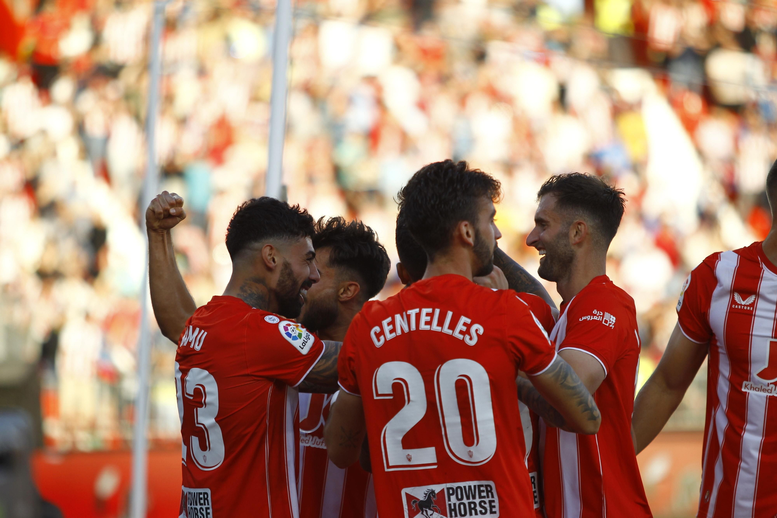 Fotogalería del partido de la Liga Santander, U.D. Almería-Valencia