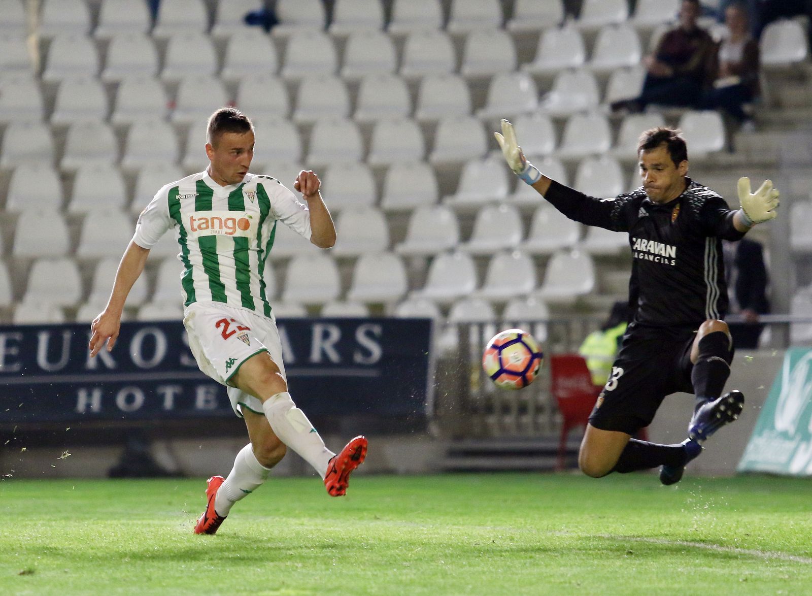 Las imágenes del Córdoba-Zaragoza