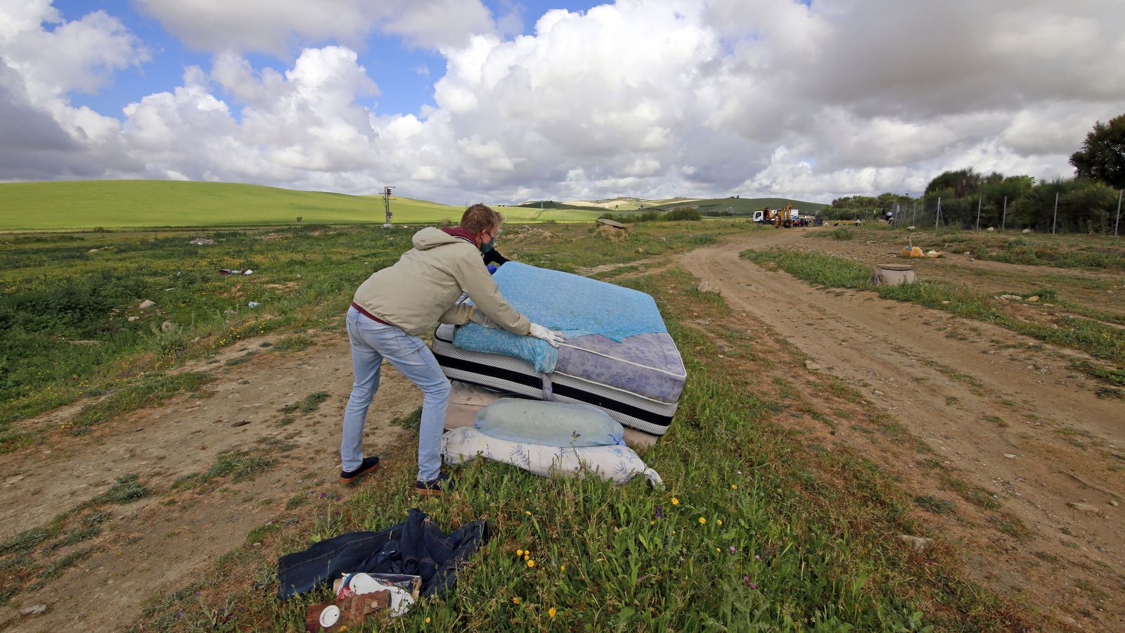 Gran recogida de Zero Waste Jerez con casi 40 voluntarios