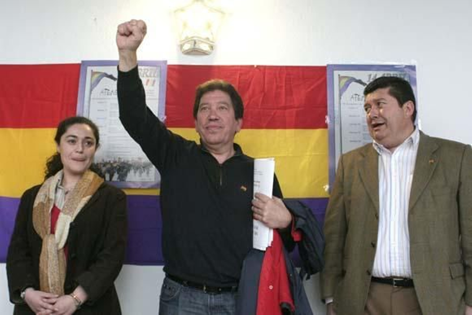 Barroso arremete de nuevo contra el Rey en un acto por la República