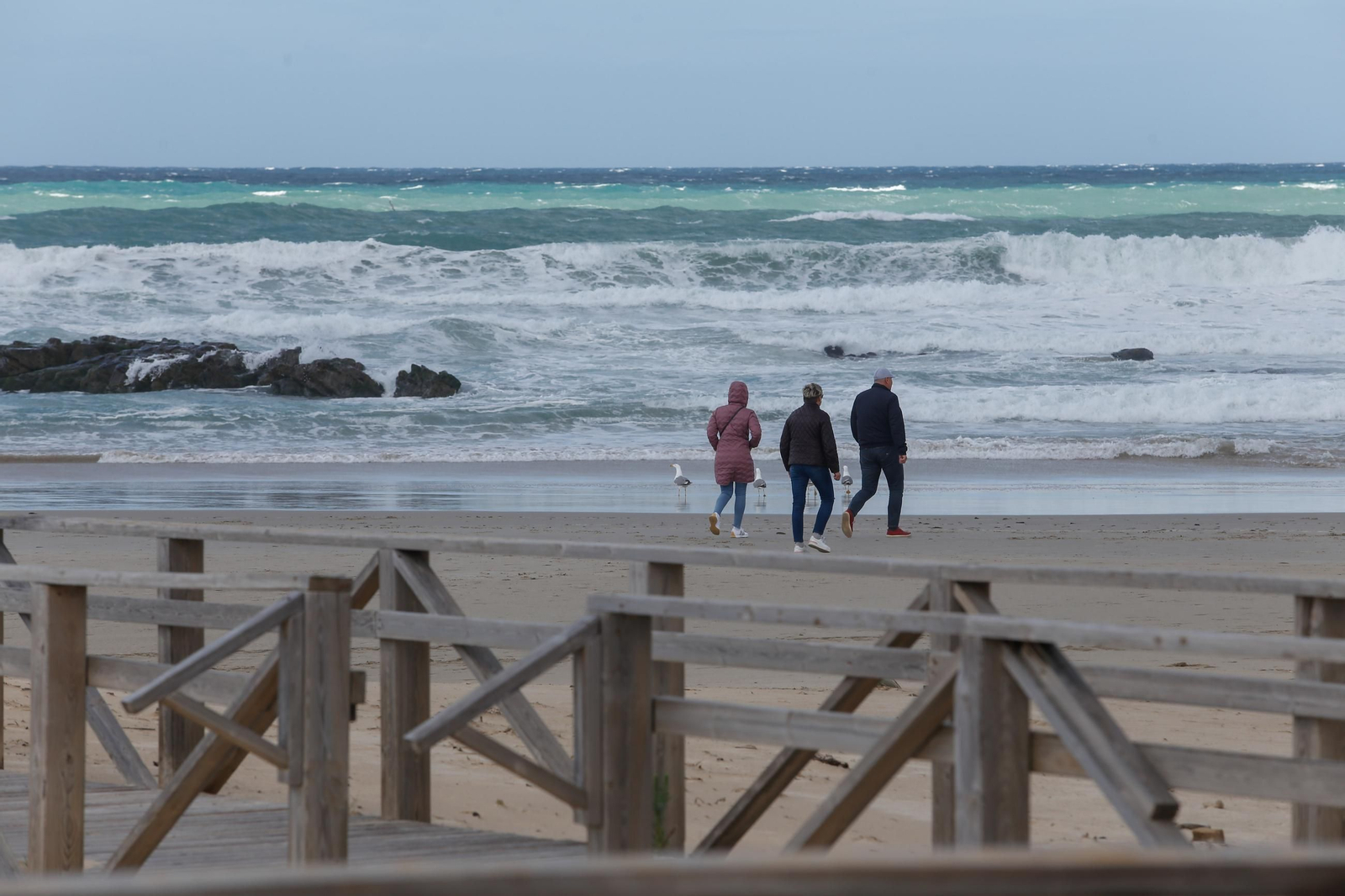 Las fotos de la tregua del temporal en Tarifa Las fotos de la tregua del temporal en Tarifa