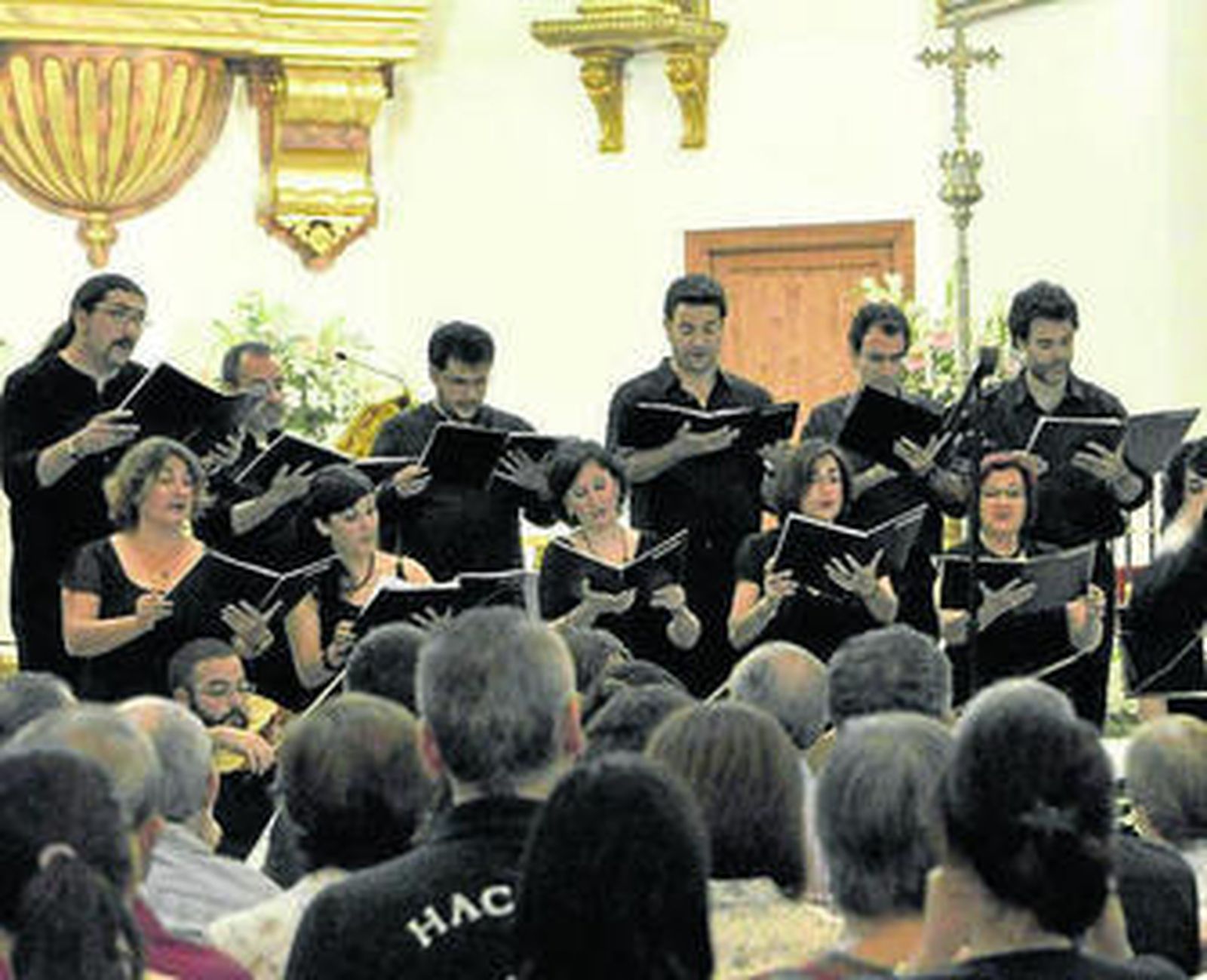 El concierto tuvo lugar en la iglesia de la Concepción.