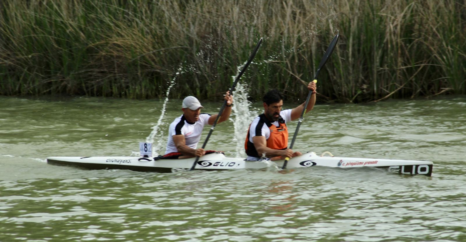 Los dos granadinos en acción