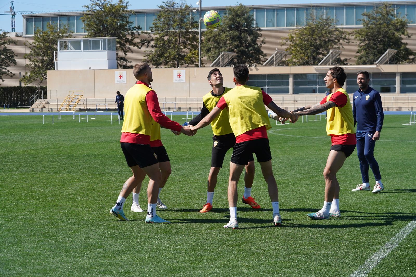 Así ha sido el entrenamiento de la UD Almería este jueves