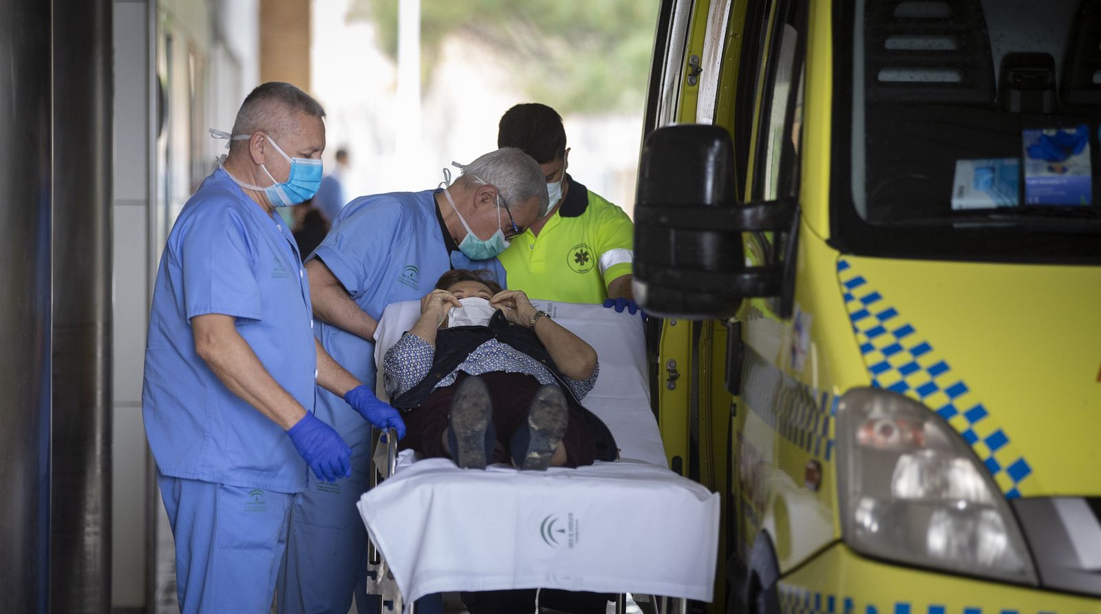 Andalucía suma 25 nuevos hospitalizados por Covid en 24 horas pero caen los ingresos en UCI