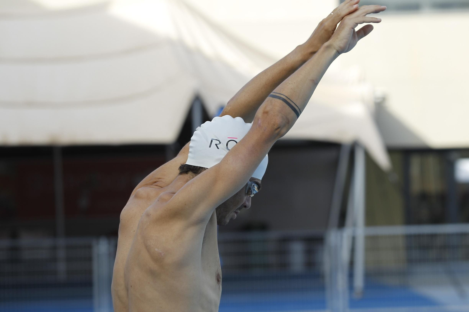 Fotogalería triatleta Javier Gómez Noya en Almería