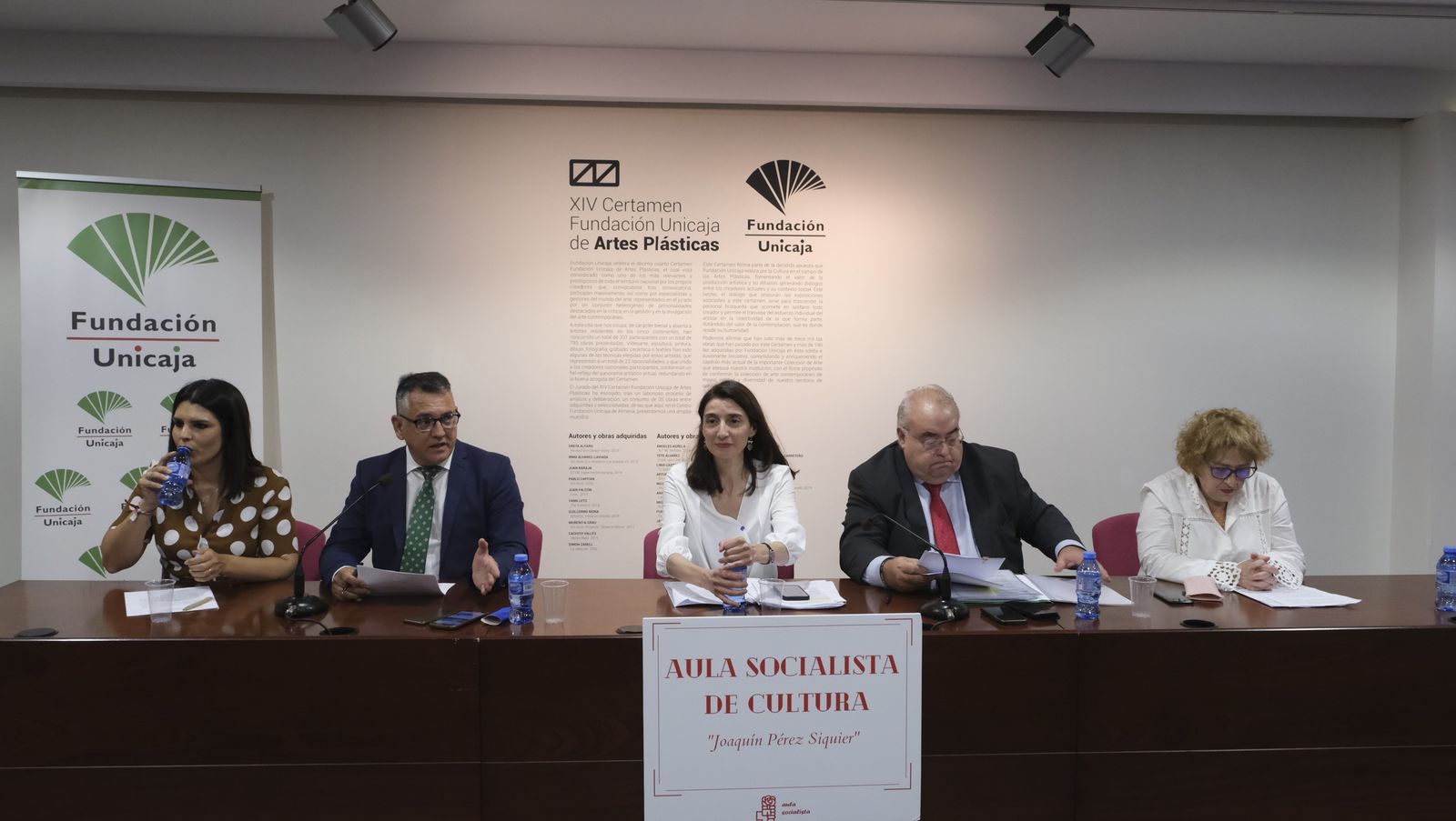 Imágenes de la conferencia de la Ministra de Justicia, Pilar Llop, en el Aula de Cultura Socialista.
