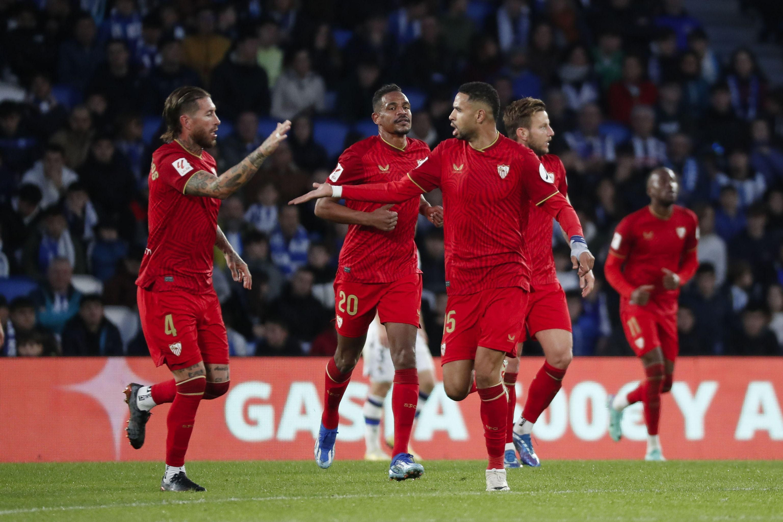 Las fotos del Real Sociedad-Sevilla de Liga