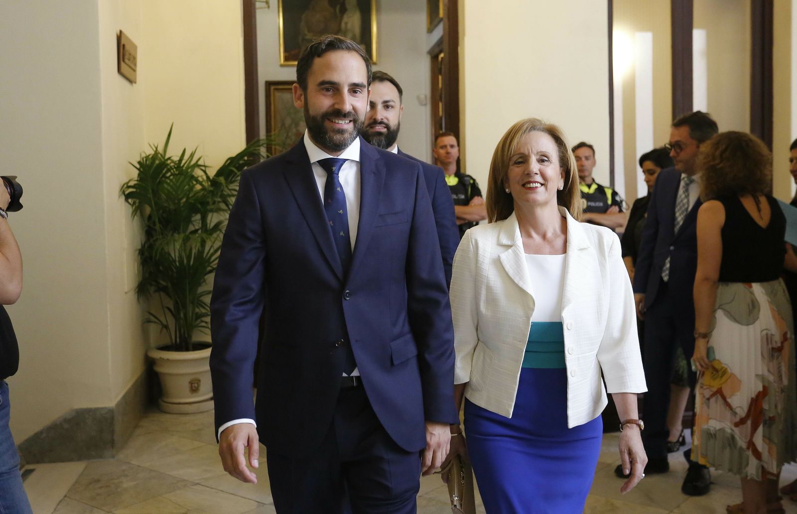 Las fotos de la constitución del Ayuntamiento de Málaga