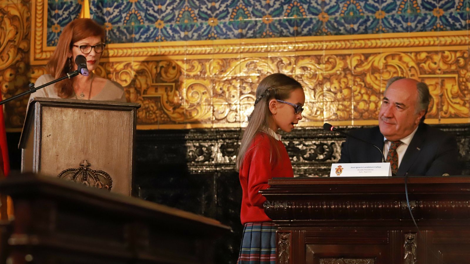 Pleno infantil en el Ayuntamiento de Algeciras