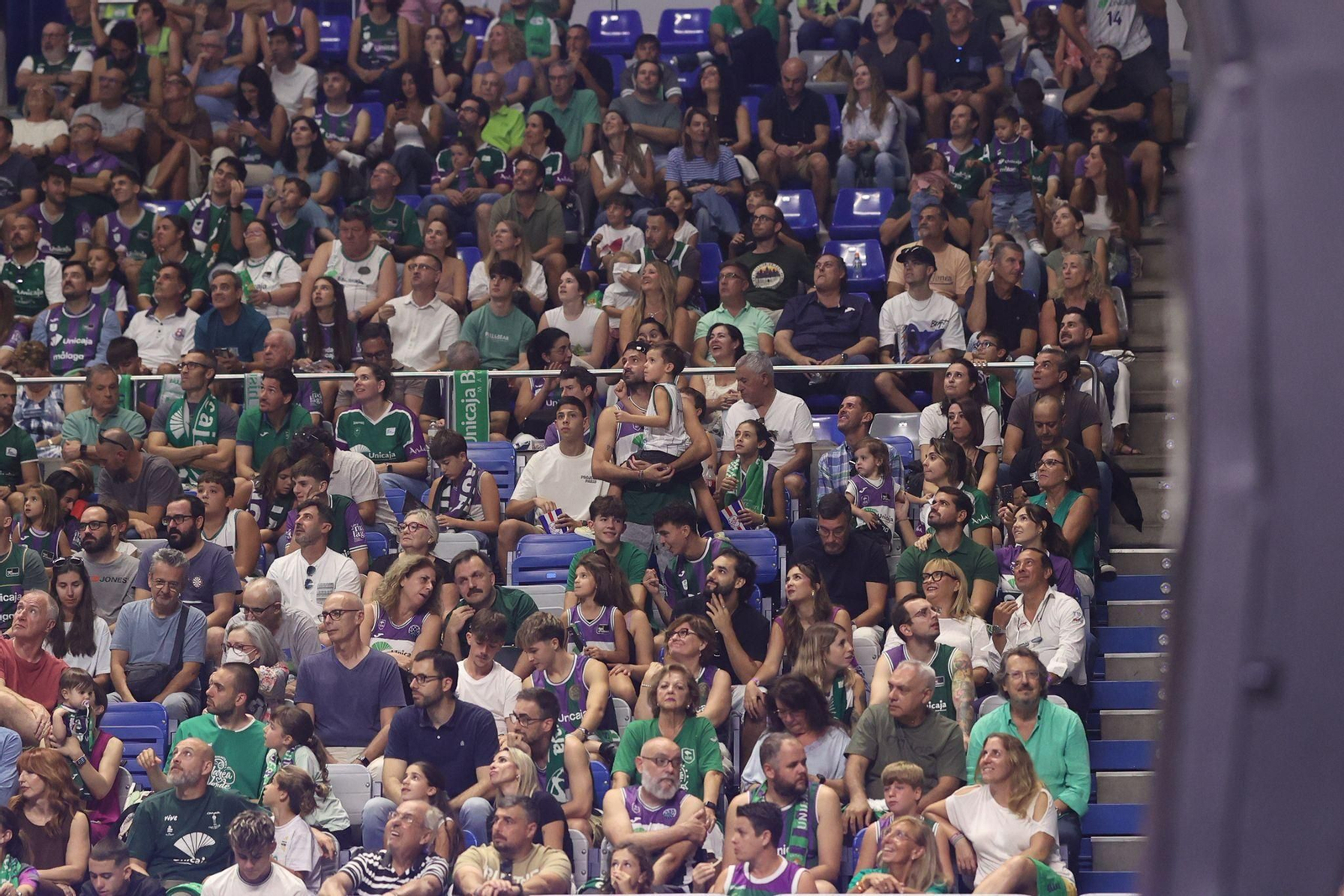 Búscate en el Carpena durante el Unicaja - Bilbao Basket