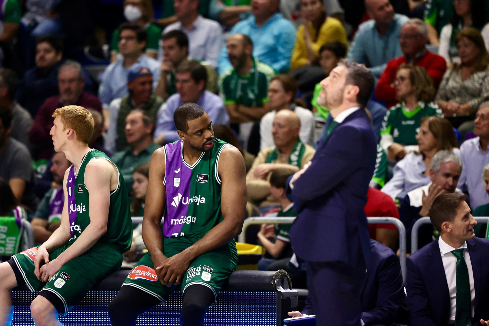El Unicaja - Real Madrid, en fotos