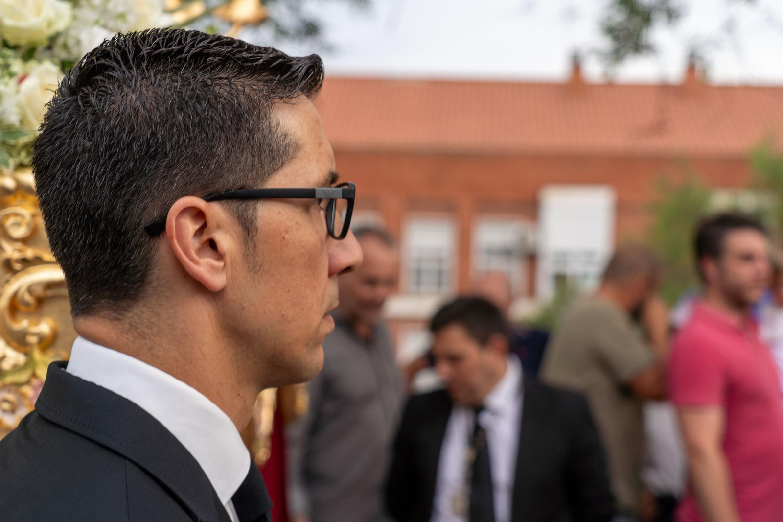 Imágenes del traslado del Cristo del Amor a la Concepción