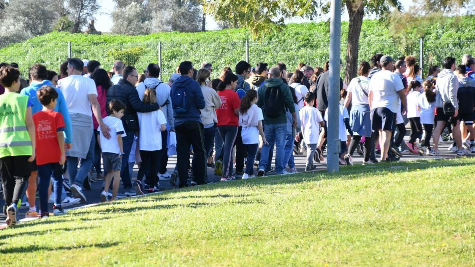 Un momento de la carrera.