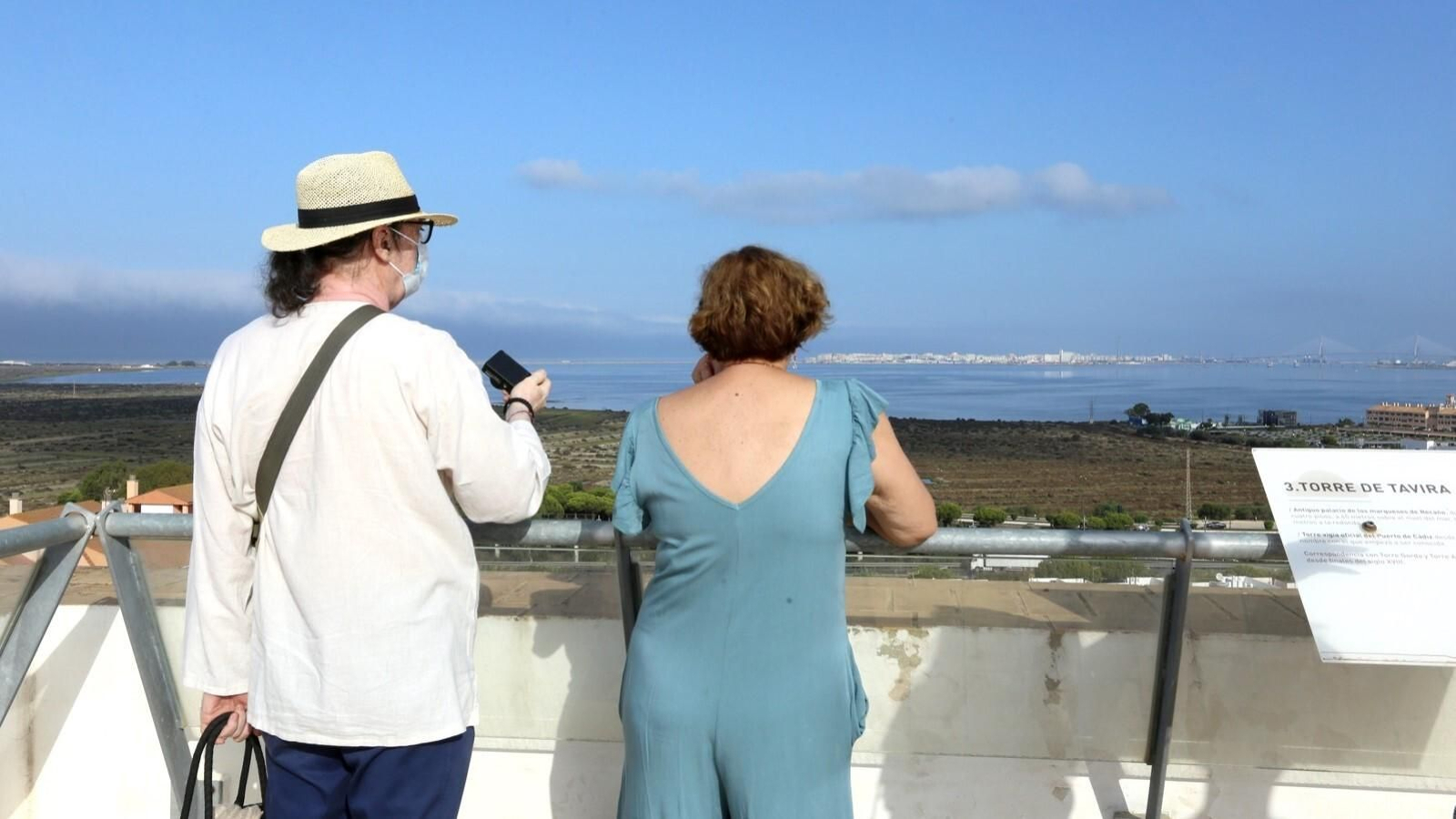 Así es la visita a Torre Alta en el Observatorio de la Armada