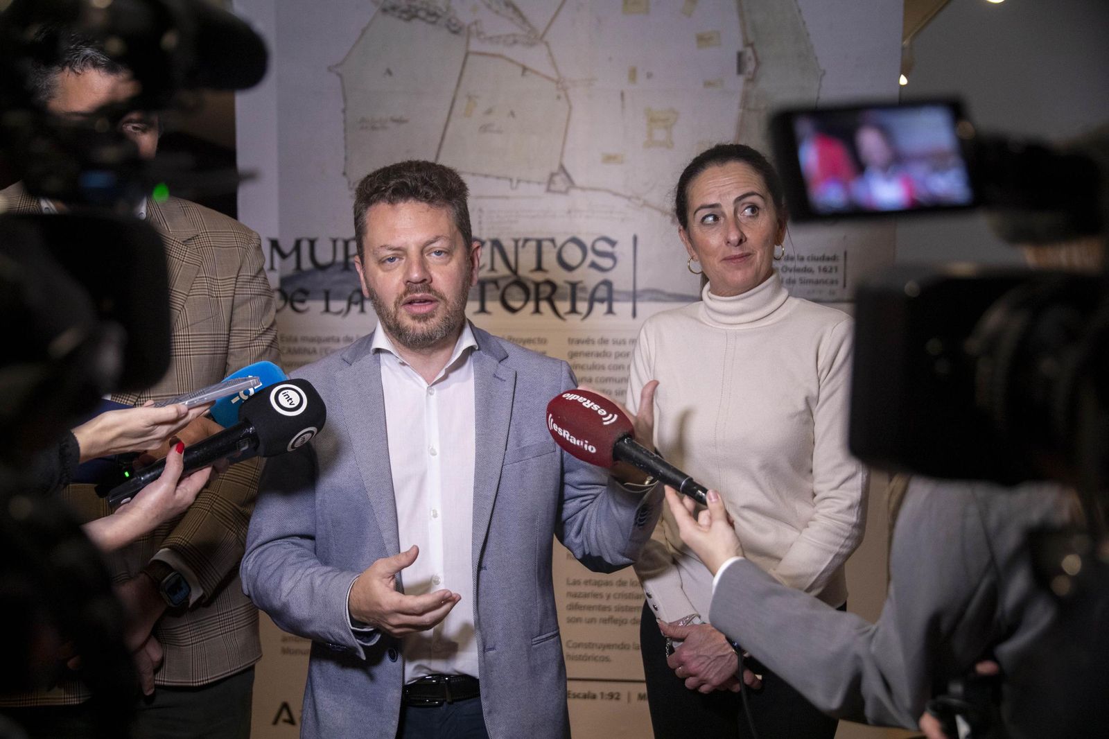Presentación de la maqueta de la Alcazaba de Almería, en imágenes