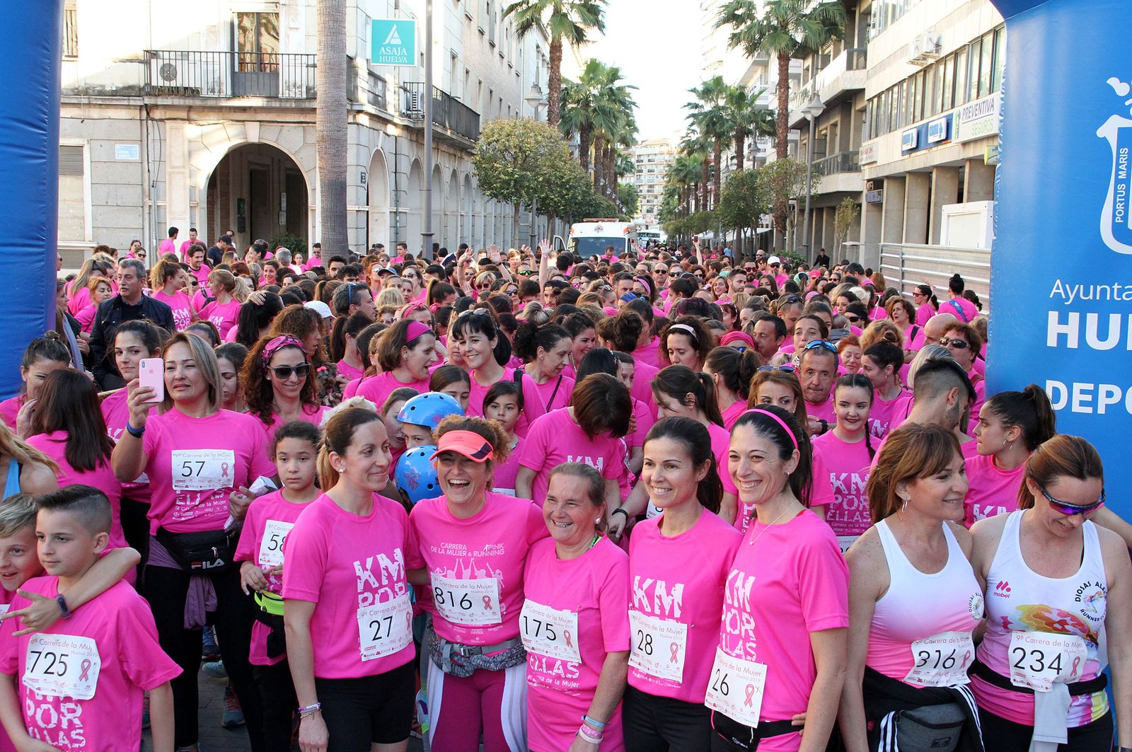 "Kms por Ellas", la carrera de La Mujer en imágenes