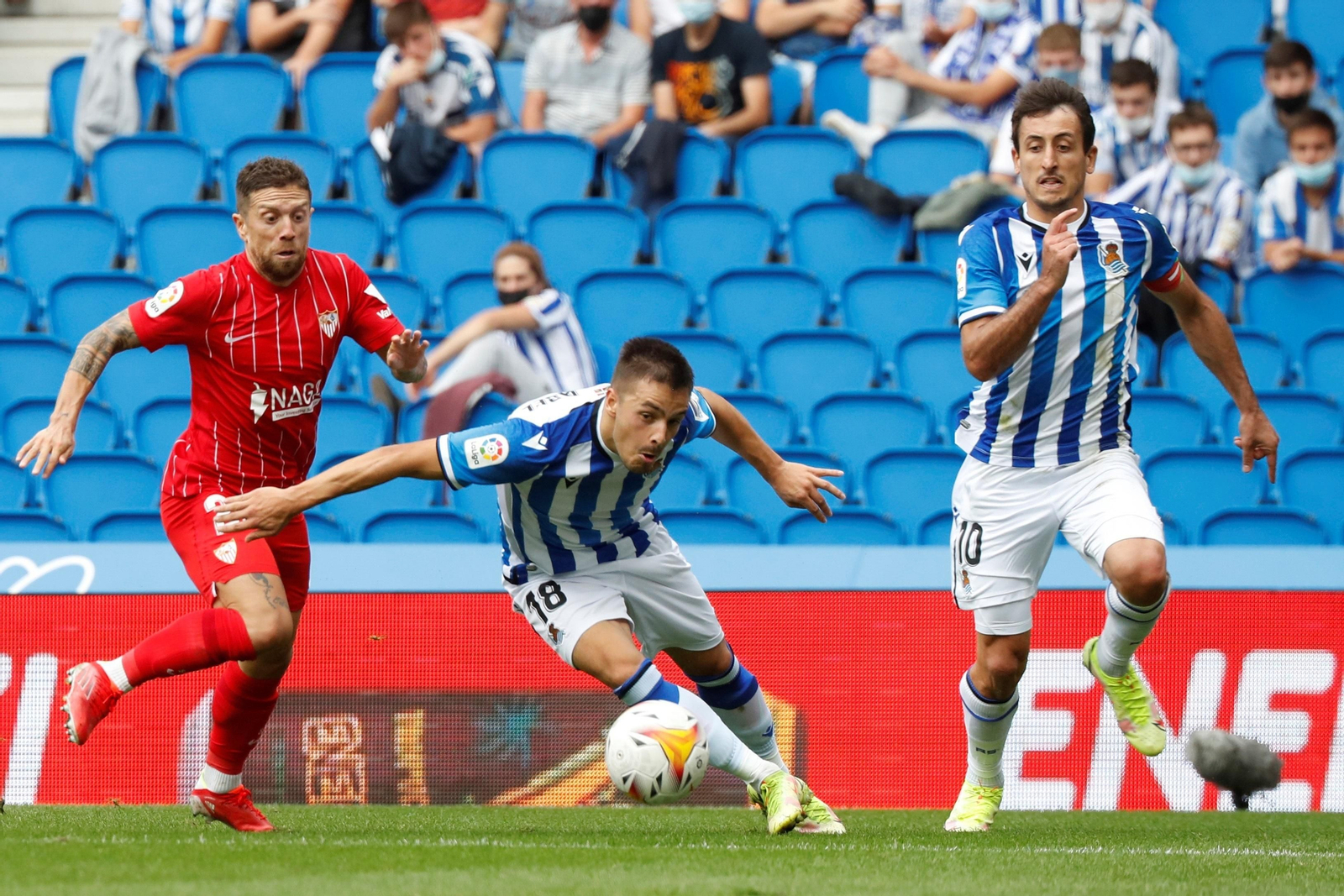 Las imágenes del Real Sociedad-Sevilla