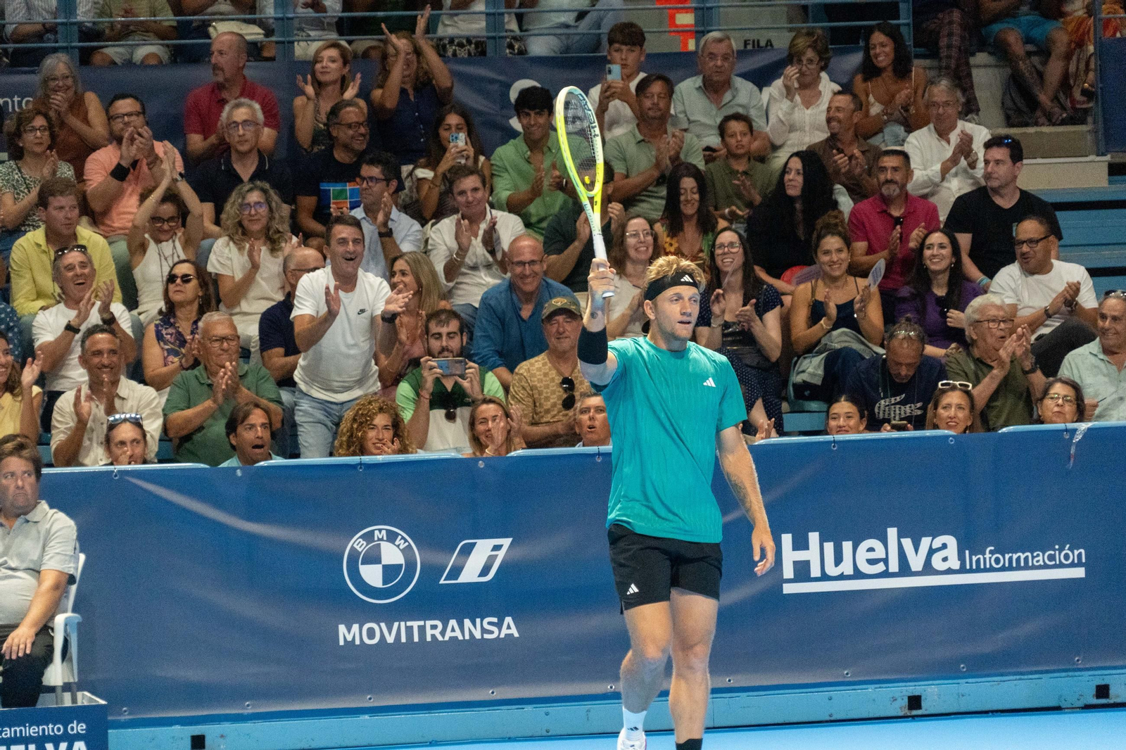 Imágenes de la final masculina de la Copa del Rey de tenis entre Daniil Medvedev y Alejandro Davidovich