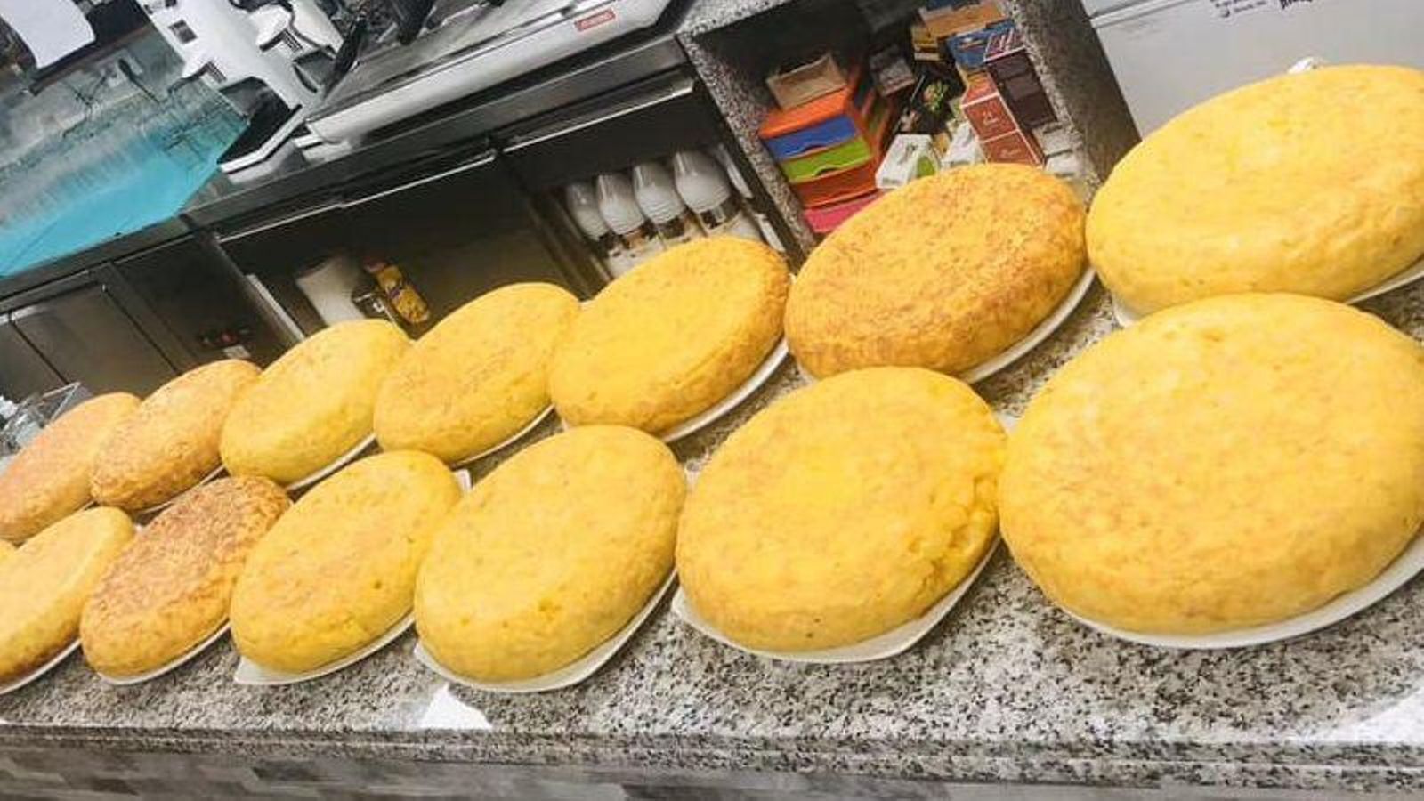 Estas son las tortillas del Bar Pacheco