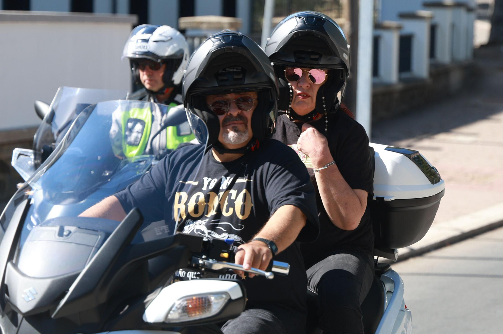 Imágenes de la VI Ruta Solidaria en moto a favor de Cruz Roja