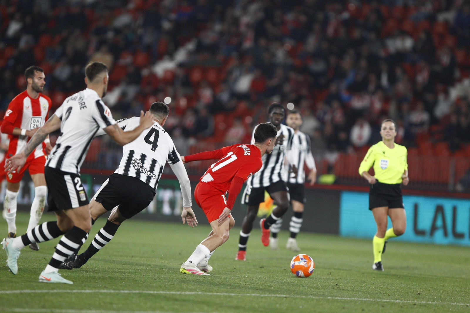 Las mejores imágenes del partido U.D. Almería-F.C. Cartagena