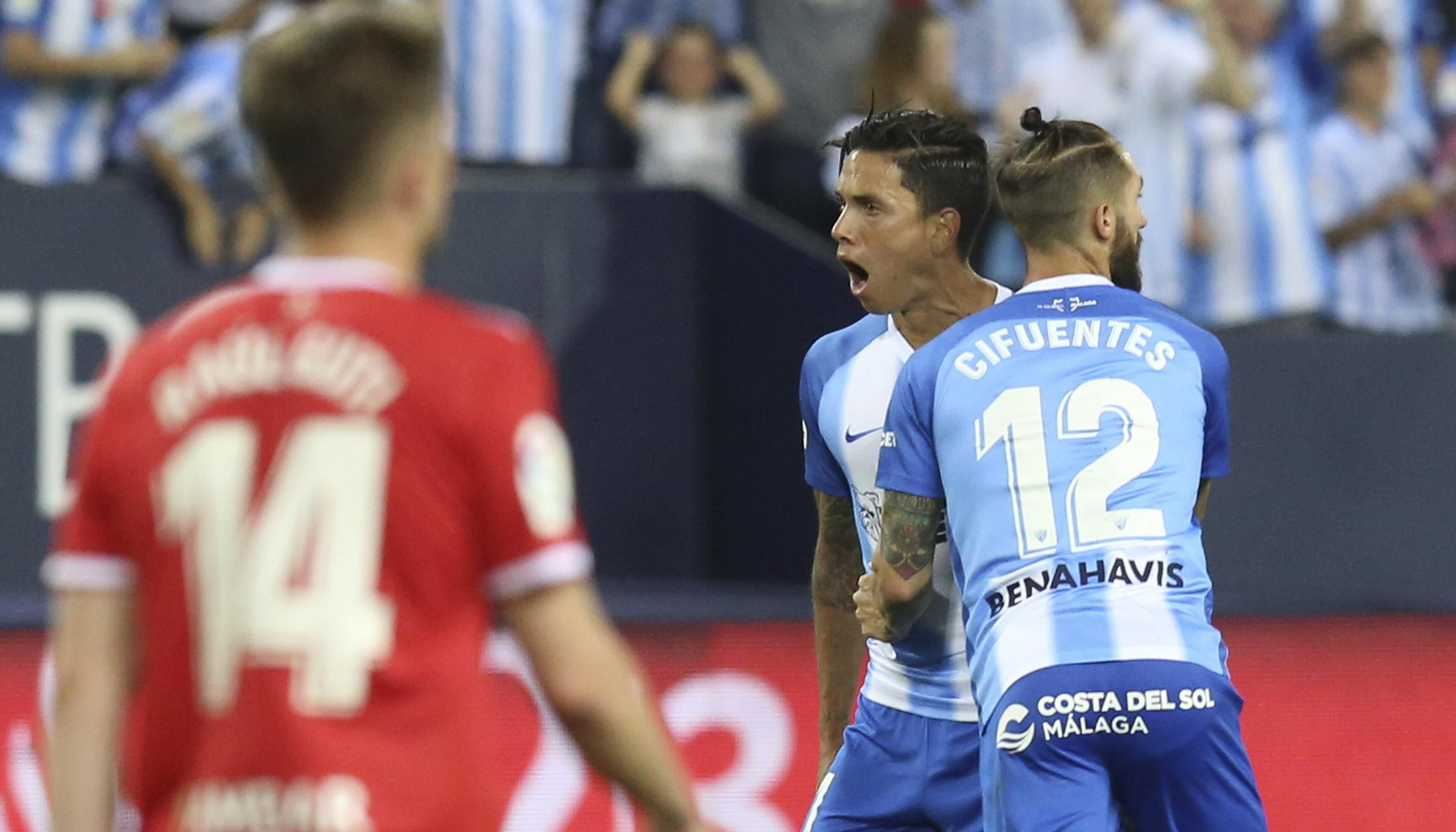 Las fotos del Málaga CF - Zaragoza