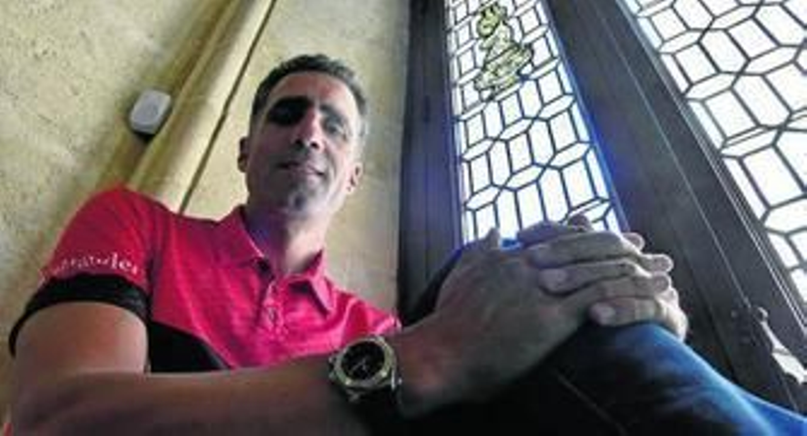 Miguel Indurain, tras participar en la presentación del Santander Triathlon Series, que se disputará en Sevilla el próximo sábado 10 de septiembre.