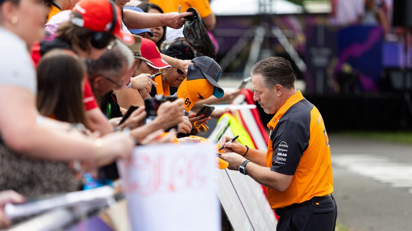 Los fotos del arranque de la Fórmula 1 en Melbourne